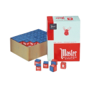 Billard Kreide Master blau 144 Stück Großpack